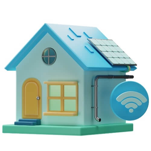 Smart home with Wifi