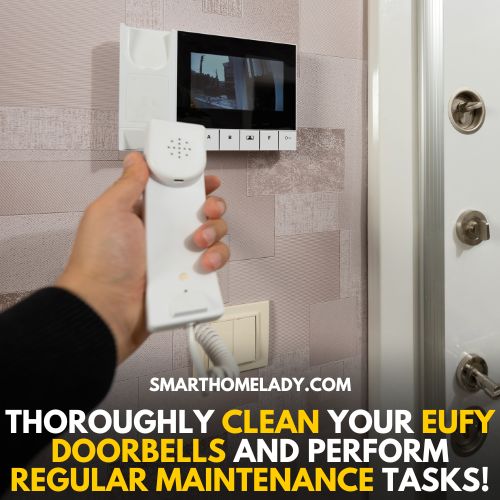 Clean your Eufy Doorbell - How to Remove Eufy doorbell
