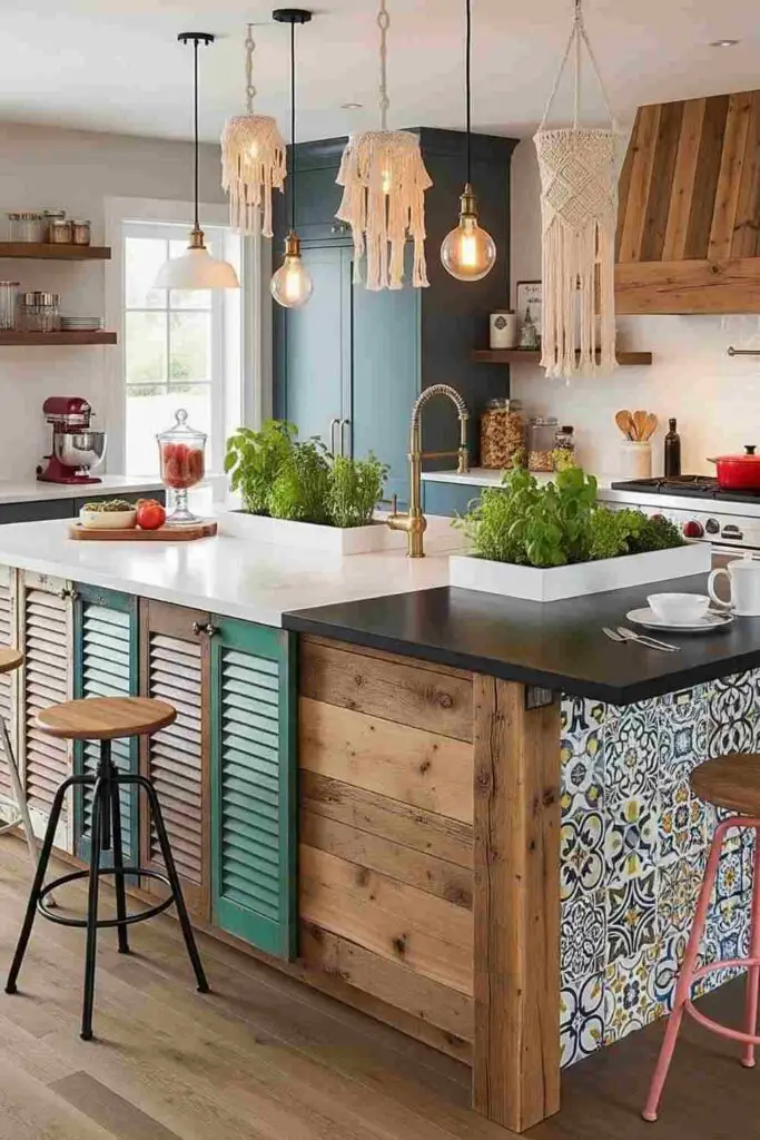 Kitchen in Eclectic Home decoration
