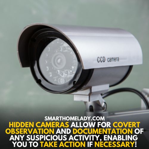 Covert observation - hidden cameras
