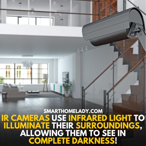 IR Cameras can see - can security cameras see in the dark