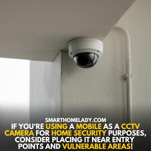 placement of cctv camera