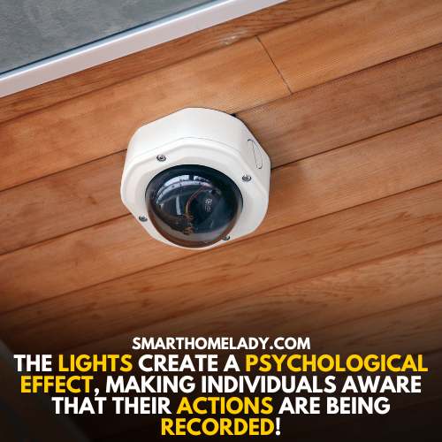 Impacts of lights on security cameras