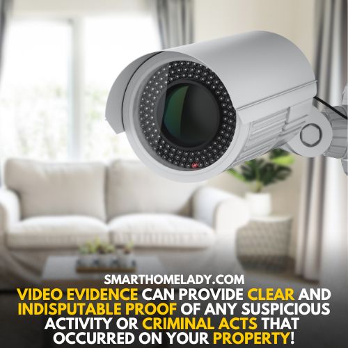 Security cameras for video evidence - benefits of security cameras