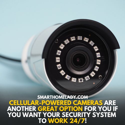 Cellular powered cameras - can security cameras work without electricity