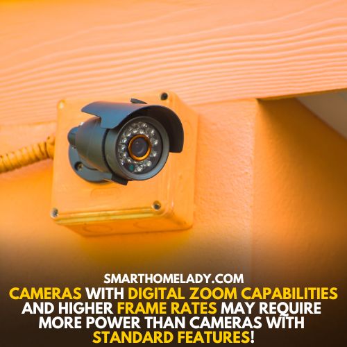Digital Zoom capability of cameras uses more electricity