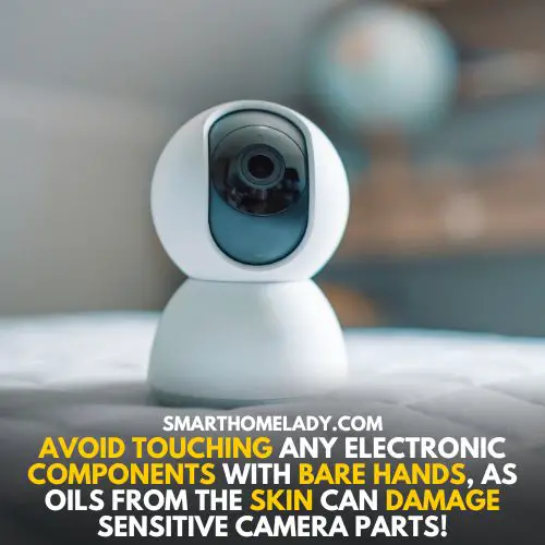 Pro-tip on how do you clean security cameras