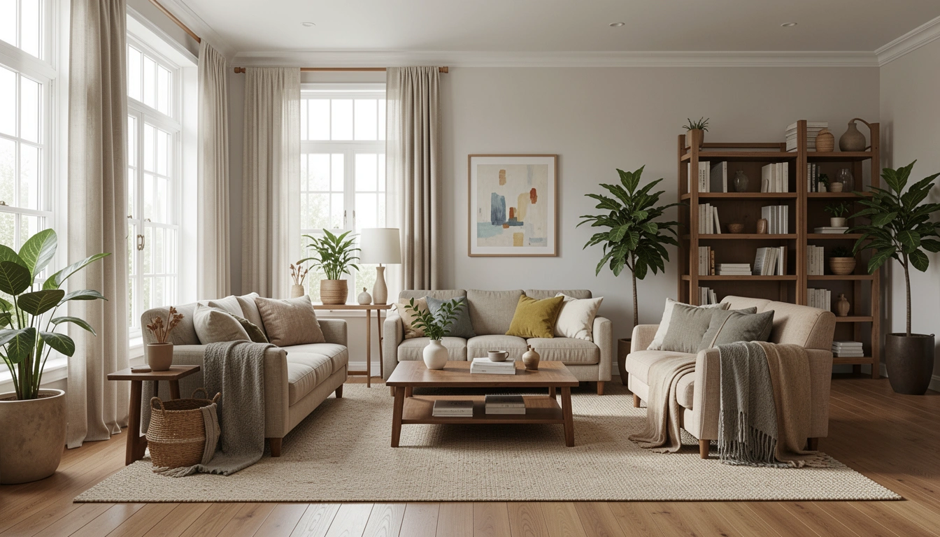 minimalist home decor living room featured decor image