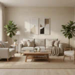 blue living room decor featured decor image