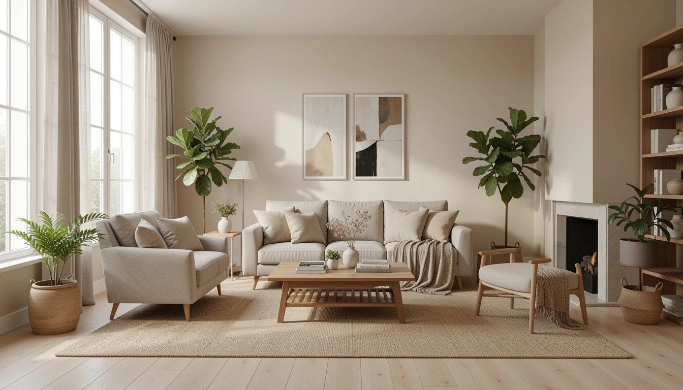 blue living room decor featured decor image