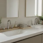 bathroom counter decor double sink featured decor image