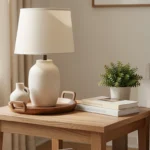 side table decor living room with lamp featured decor image