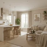 kitchen and living room combo colors featured home decor image