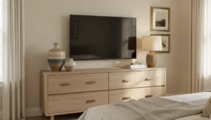 dresser decor bedroom with tv featured decor image