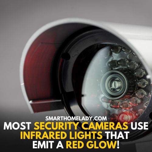 Infrared security cameras with night vision