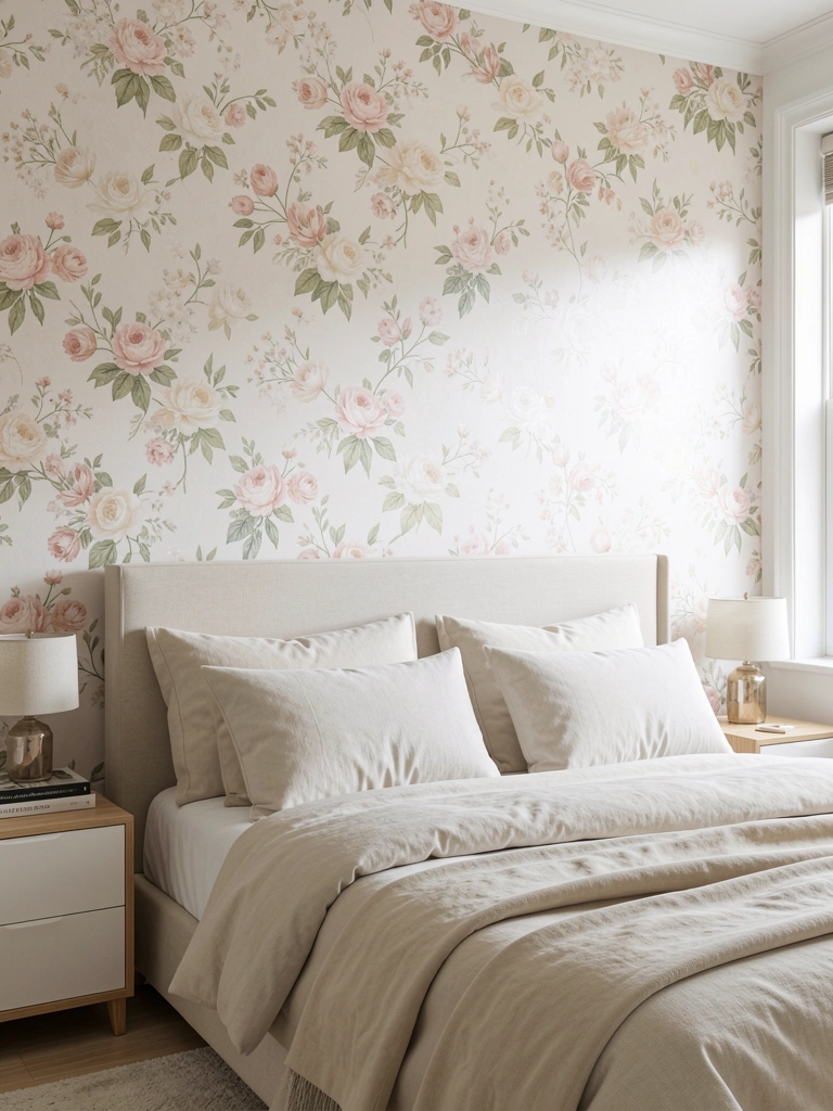 flower room decor aesthetic styled home decor idea