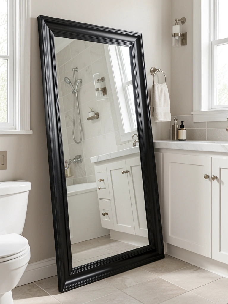 black bathroom decor ideas apartment realistic room decor detail