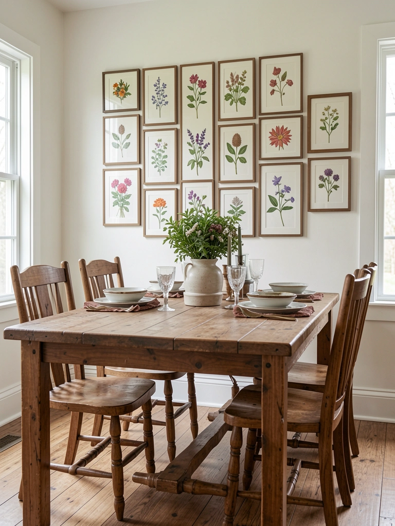 dining room decor wall art styled home decor idea