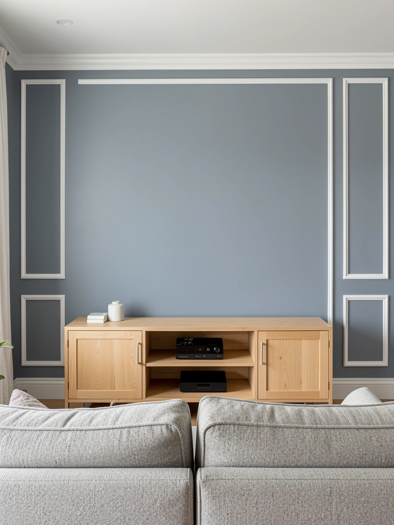 blue living room color scheme realistic room decor detail