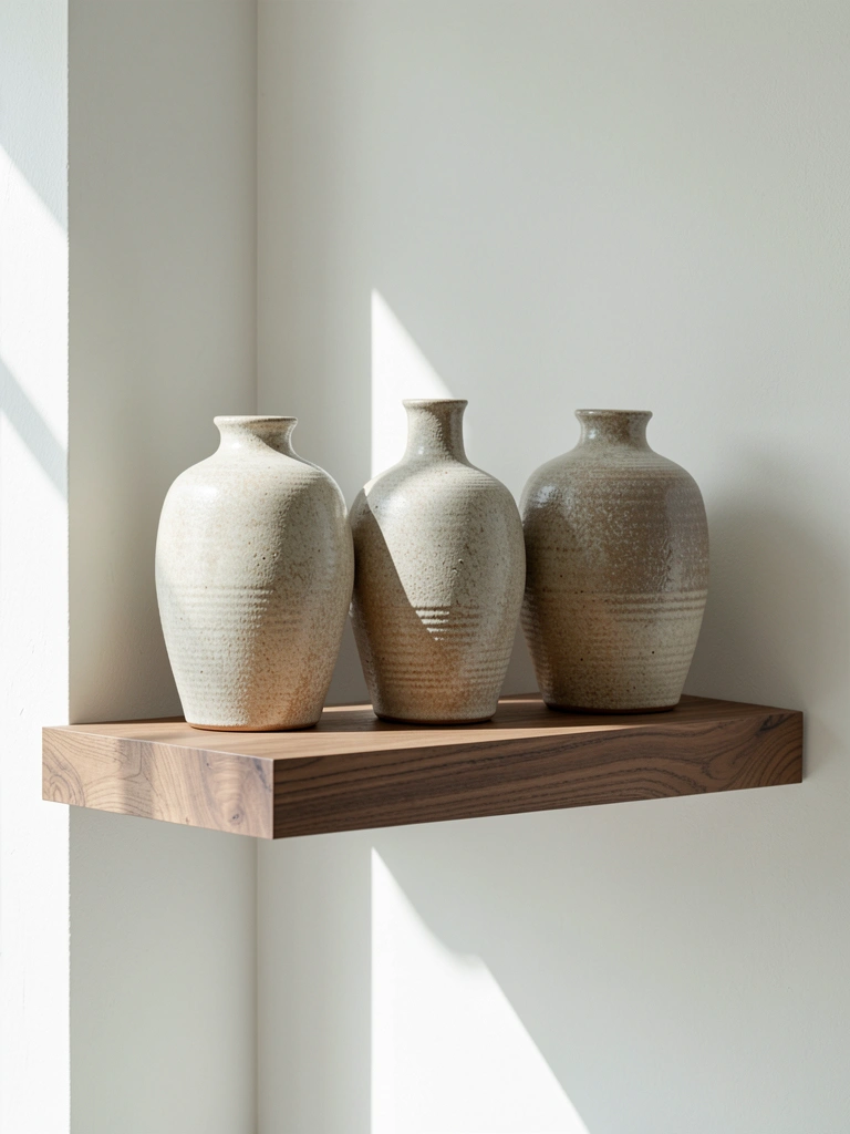 shelf decor living room realistic room decor detail