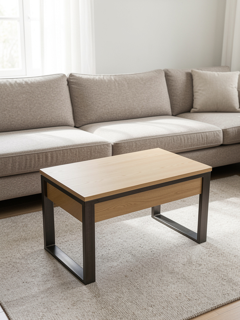 centre table living room modern realistic room decor detail