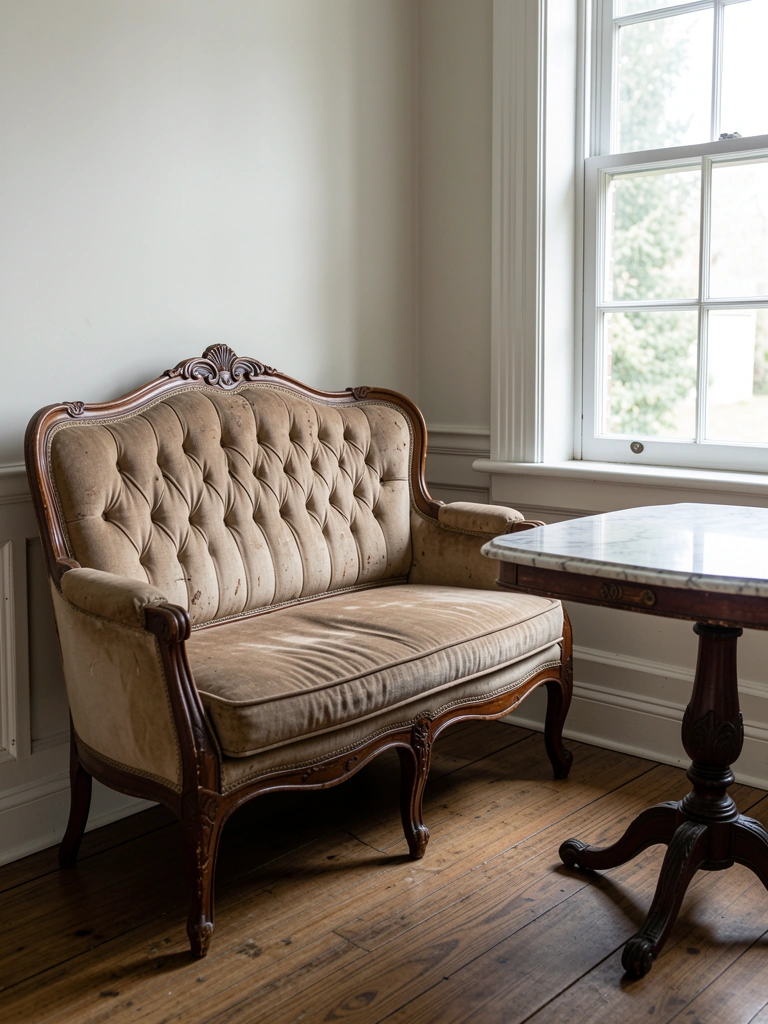 victorian living room furniture styled decor idea