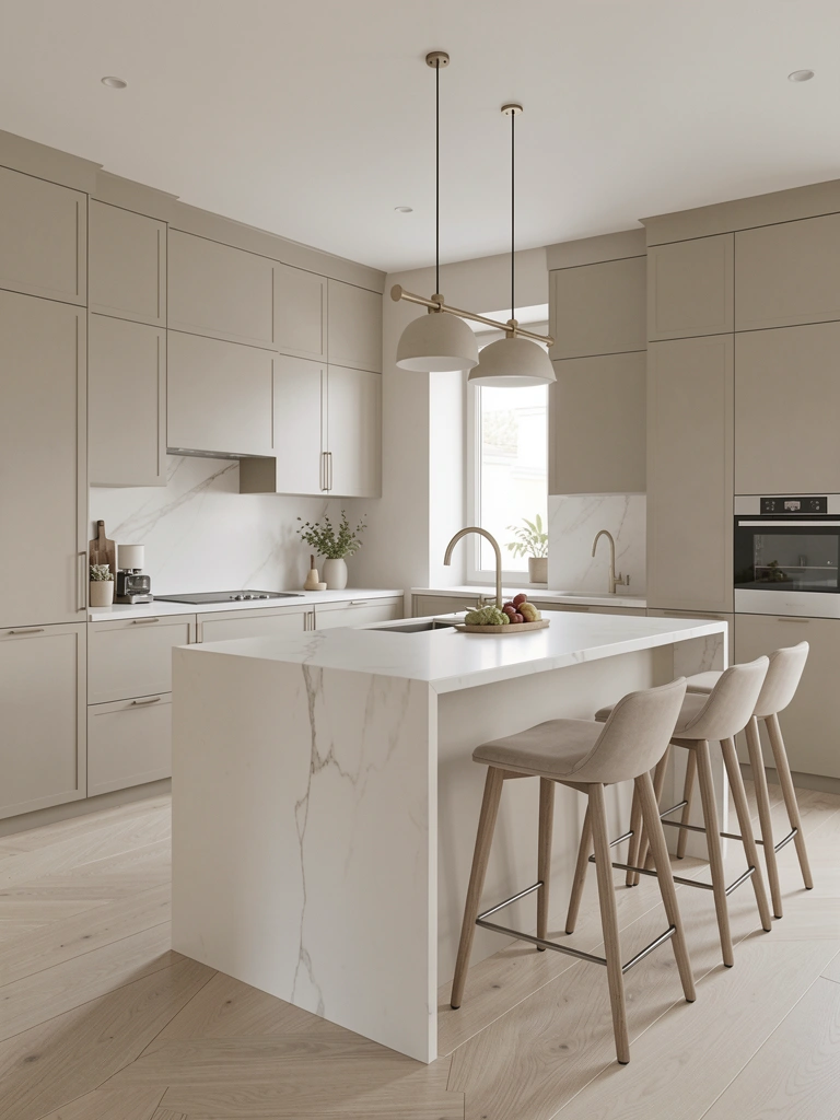kitchen room design modern luxury styled decor idea