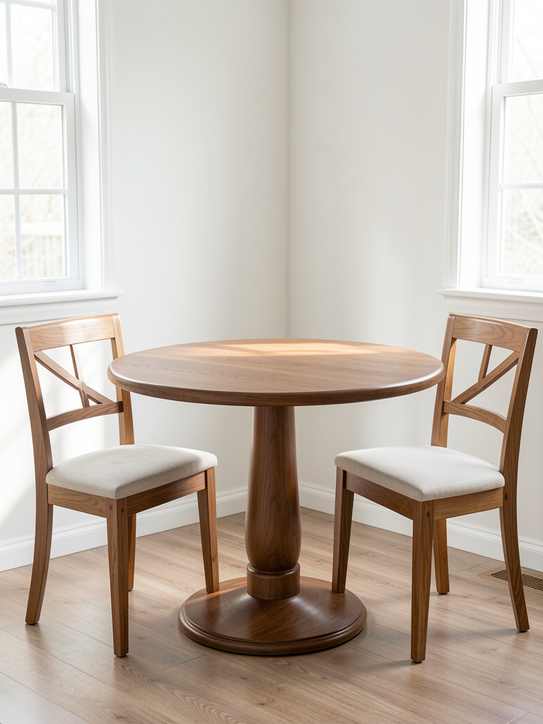 modern dining room table styled home decor idea