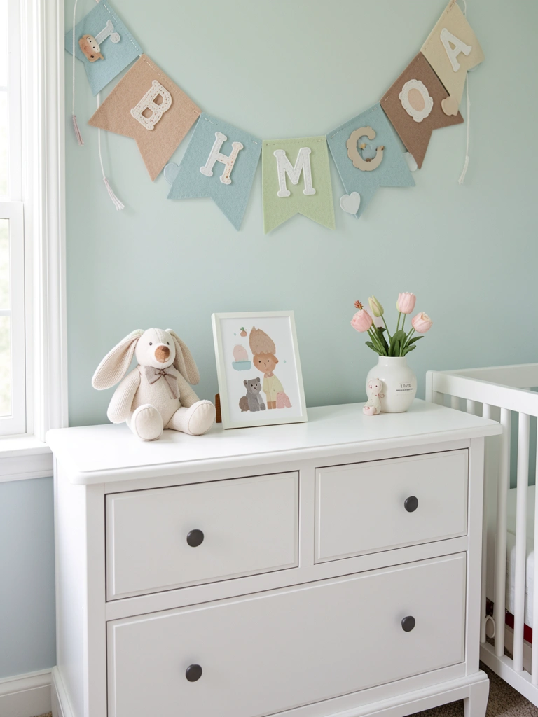 baby room decor diy styled decor idea