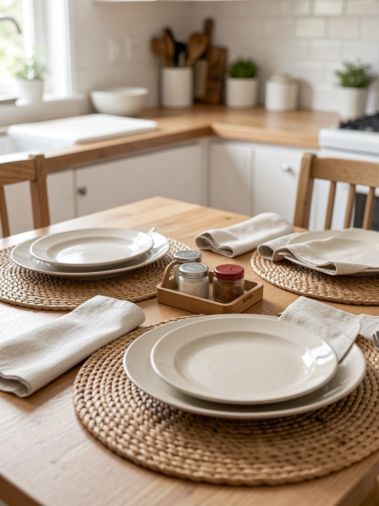 kitchen table decor realistic room decor detail