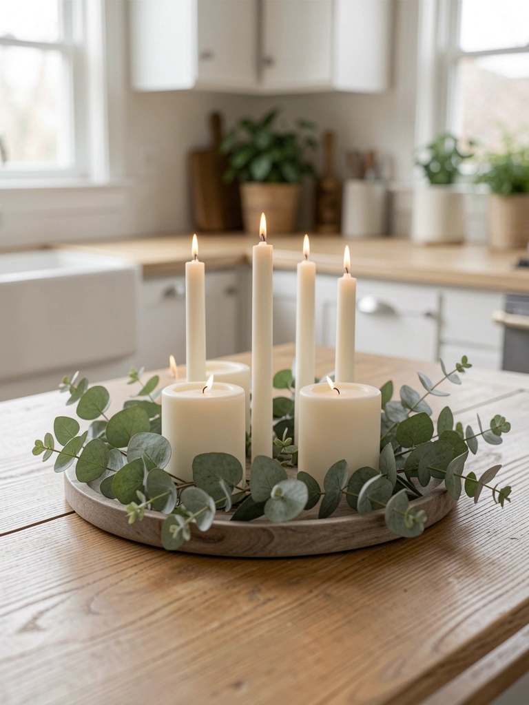 kitchen table decor centerpiece realistic room decor detail