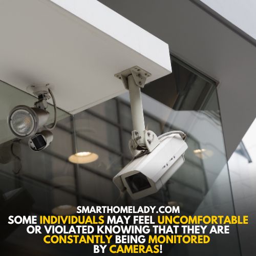 privacy is concern during cameras hiding