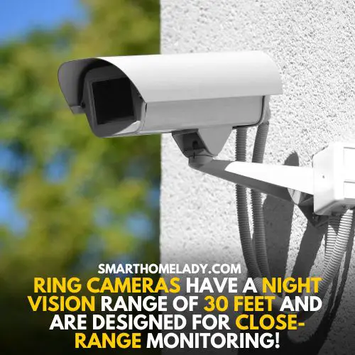 Ring cameras - how far can ring cameras see at night