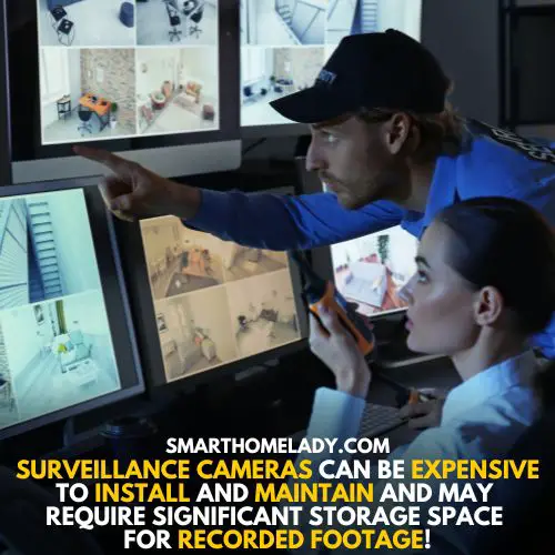 surveillance cameras are expensive than security cameras